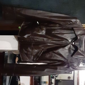 The Limited brown leather jacket. Make offer